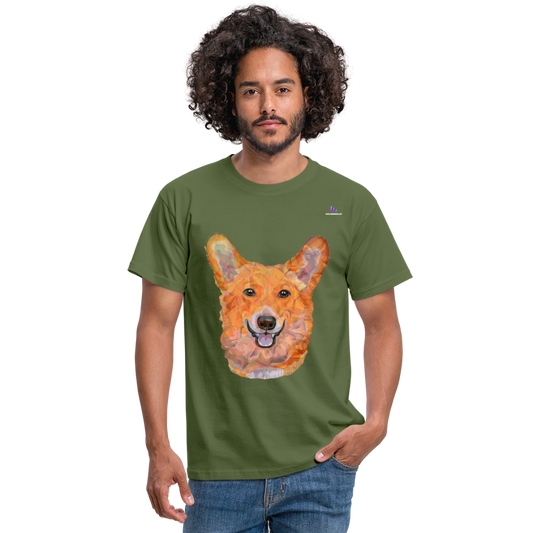 Camisa dog - verde oliva