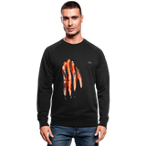 Sudadera orgánica sangre - negro