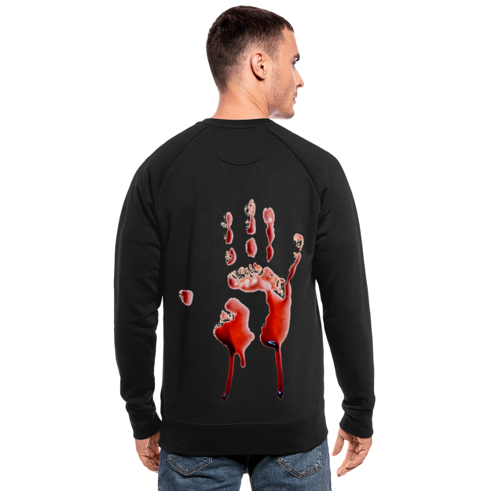 Sudadera orgánica sangre - negro