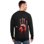 Sudadera orgánica sangre - negro