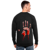 Sudadera orgánica sangre - negro