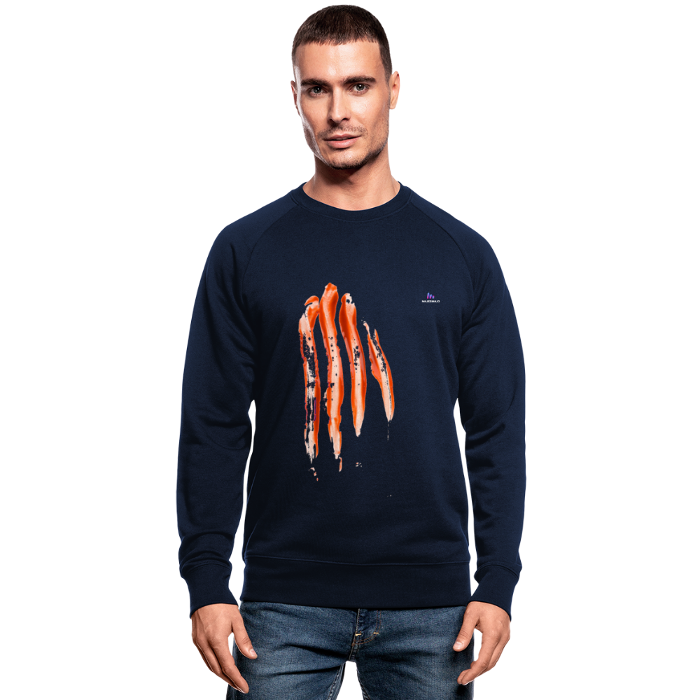 Sudadera orgánica sangre - azul marino