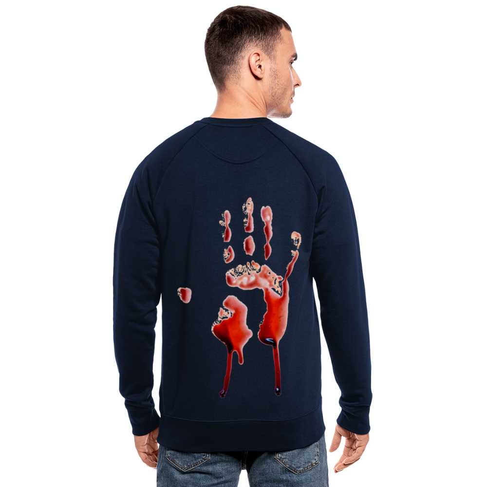 Sudadera orgánica sangre - azul marino