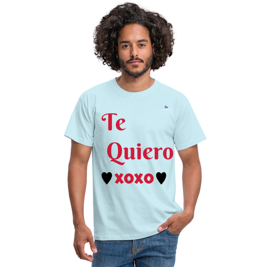 Camisa love - celeste