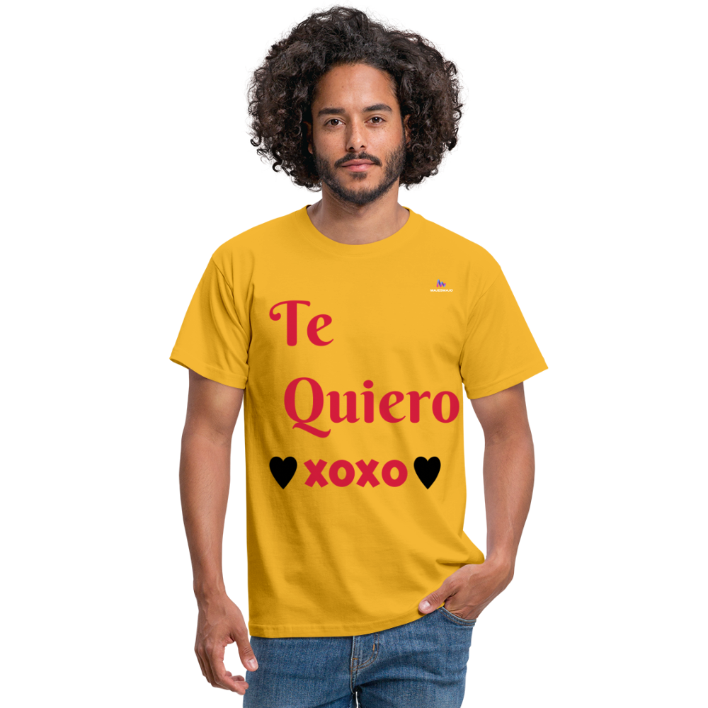 Camisa love - amarillo