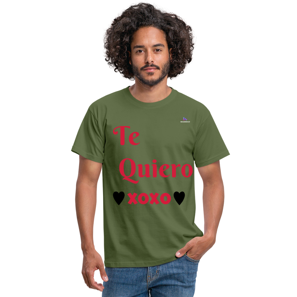 Camisa love - verde oliva
