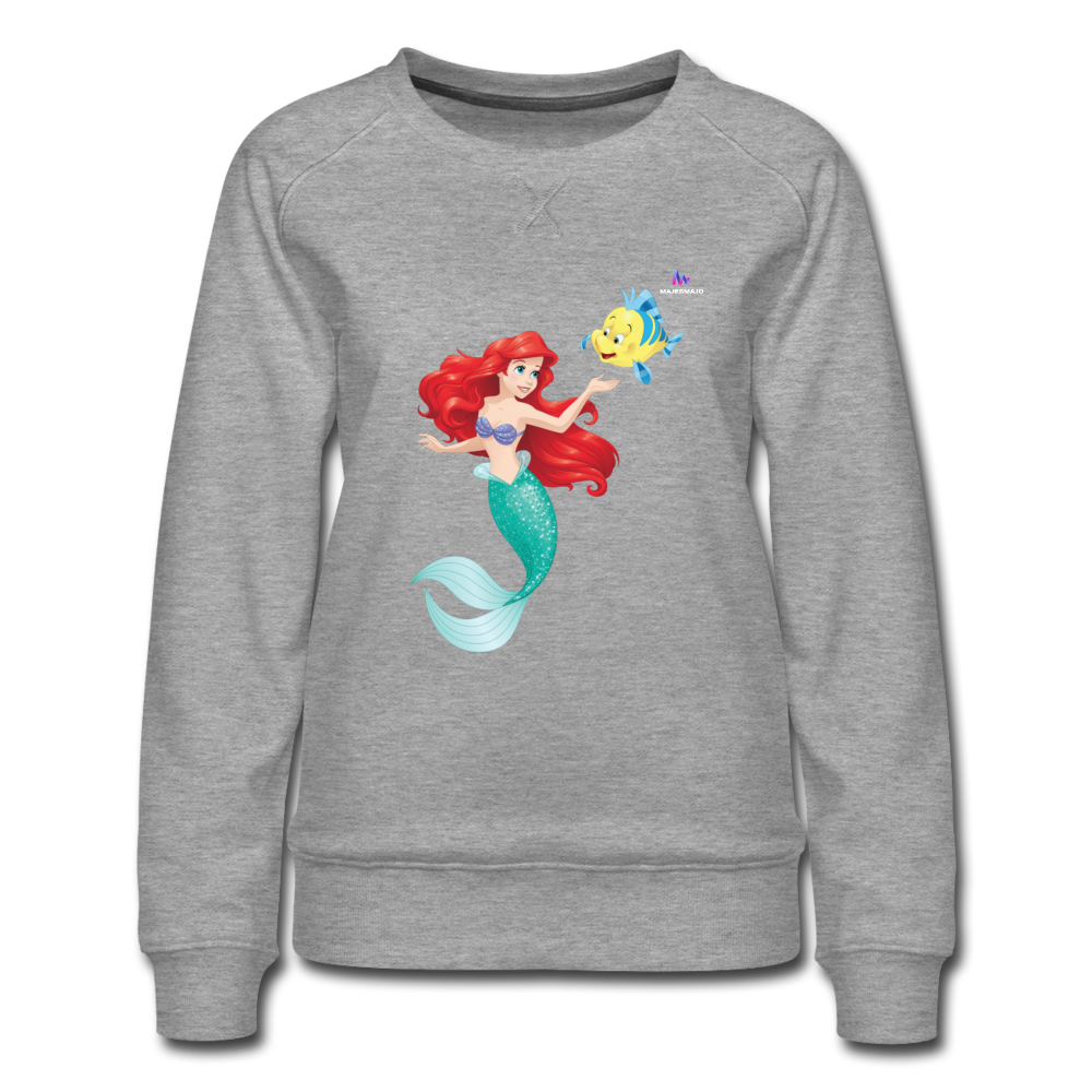 Sudadera Ariel - gris jaspeado