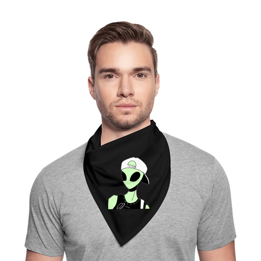 Bandana alien - negro