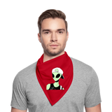 Bandana alien - rojo