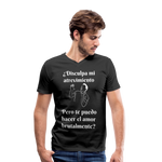 Camisa amor brutalmente - negro