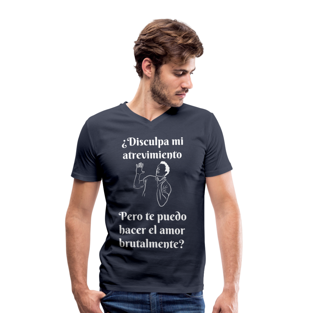 Camisa amor brutalmente - azul marino