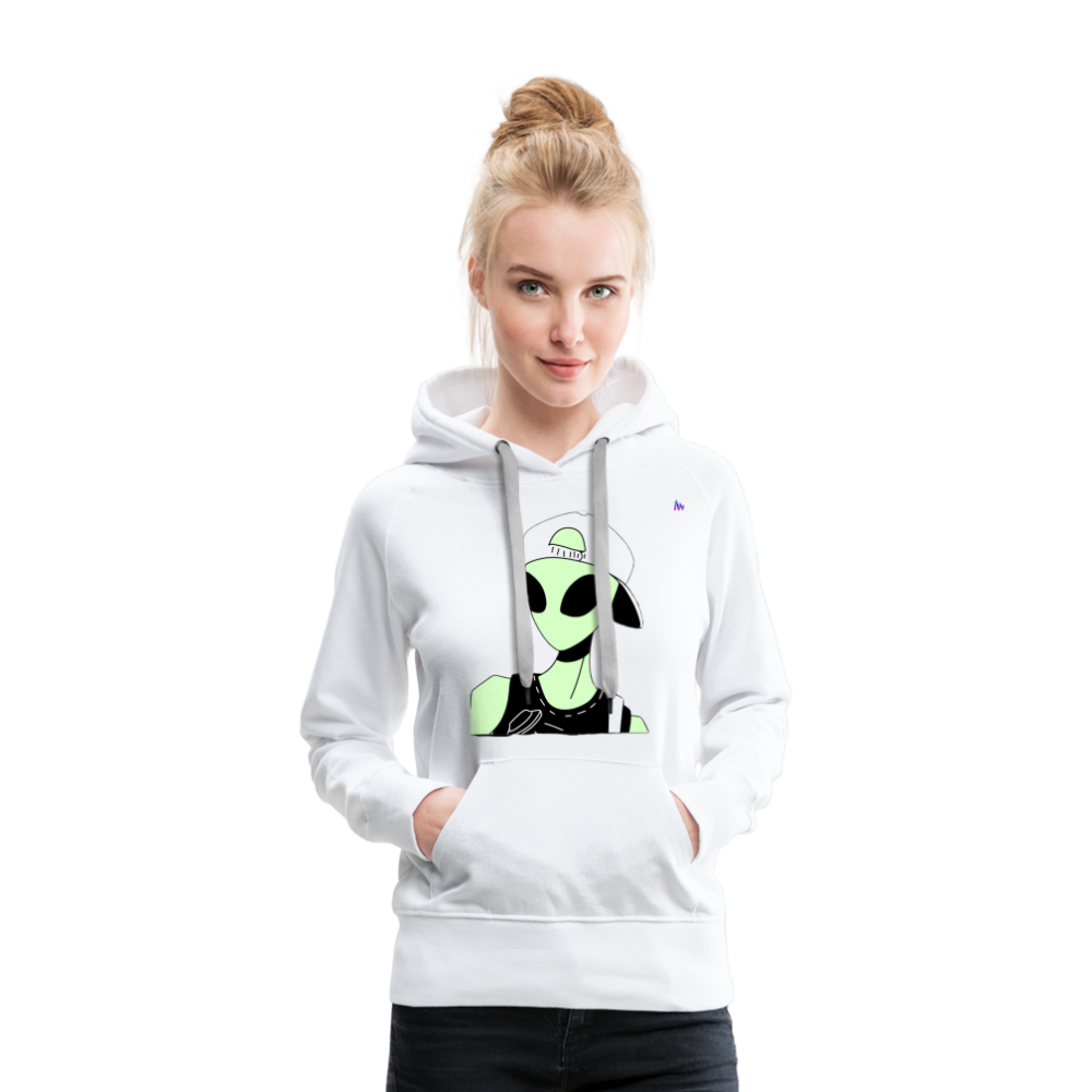 Sudadera alíen - blanco