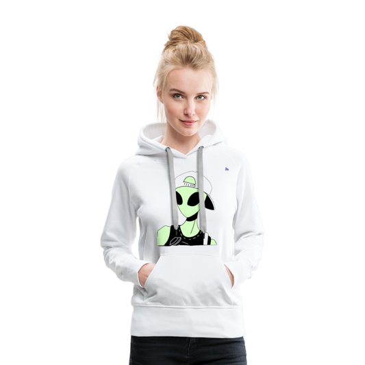 Sudadera alíen - blanco