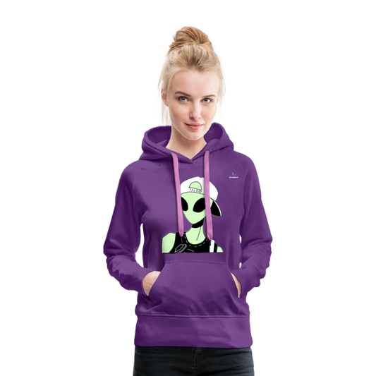Sudadera alíen - purple
