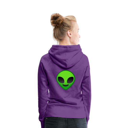 Sudadera alíen - purple
