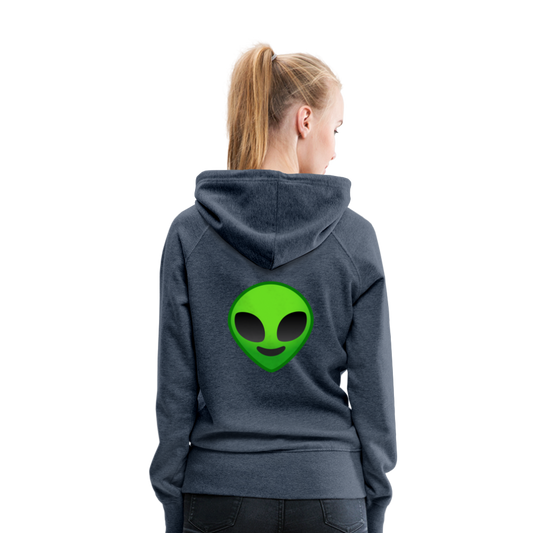 Sudadera alíen - azul vaquero