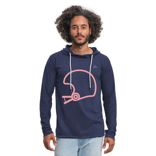 Sudadera ligera "helmet" - azul marino salpicado