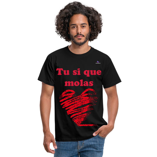 Camisa tú sí que molas - negro