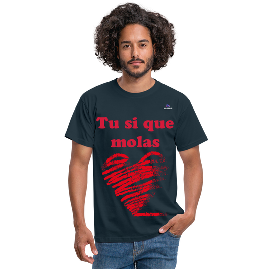 Camisa tú sí que molas - azul marino