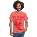 Camisa tú sí que molas - coral