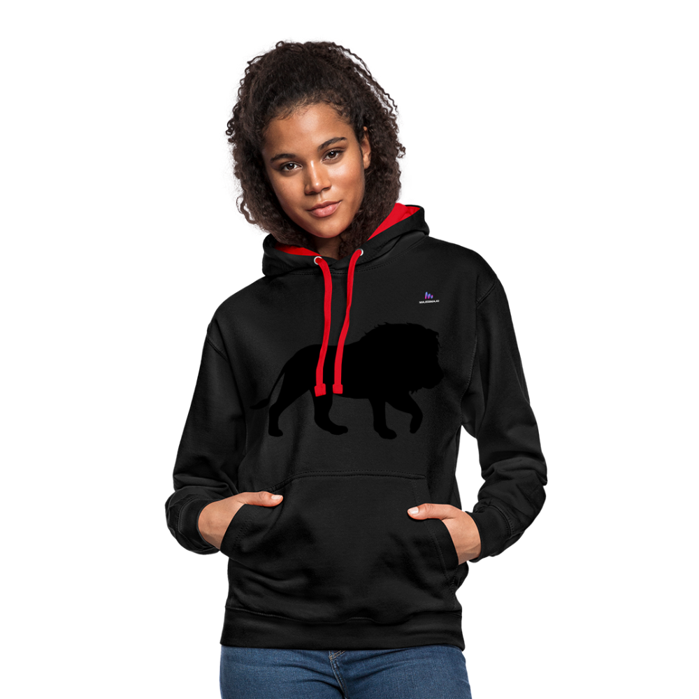 Sudadera Lion - negro/rojo