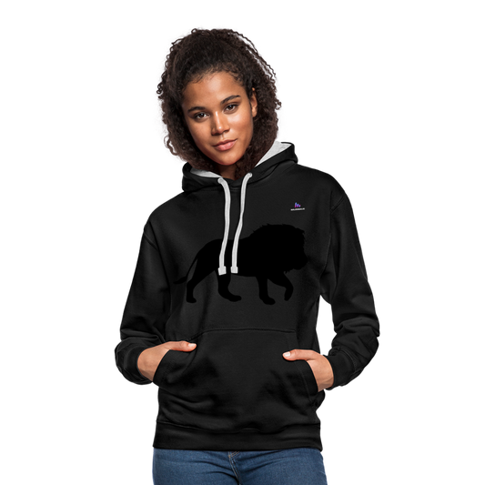 Sudadera Lion - negro/gris jaspeado