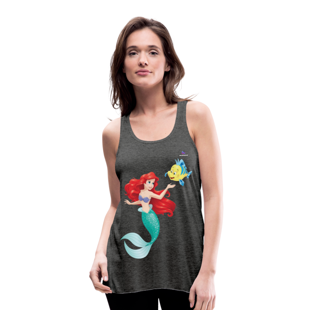 Camisa sin mangas Ariel - gris oscuro jaspeado