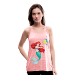 Camisa sin mangas Ariel - rojo jaspeado