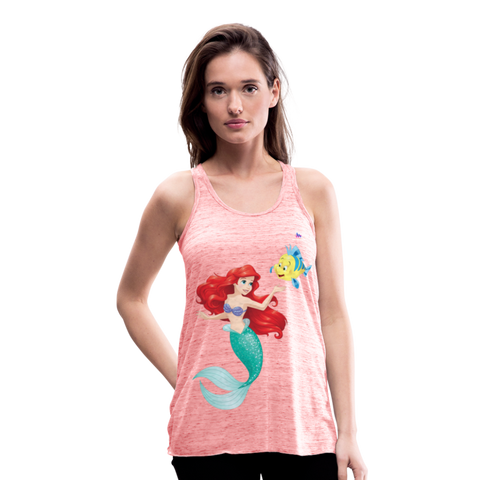 Camisa sin mangas Ariel - rojo jaspeado