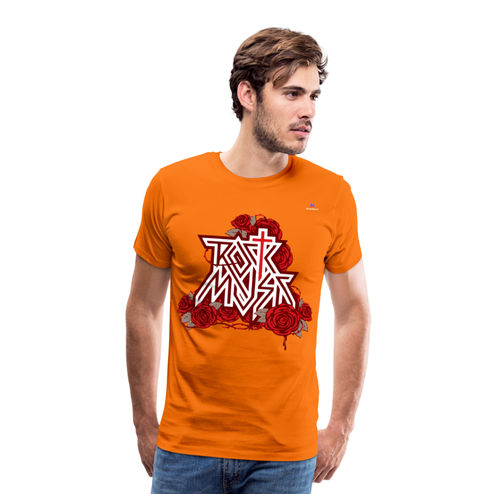 Camisa rock - naranja
