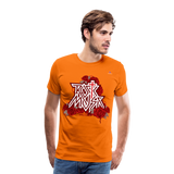 Camisa rock - naranja