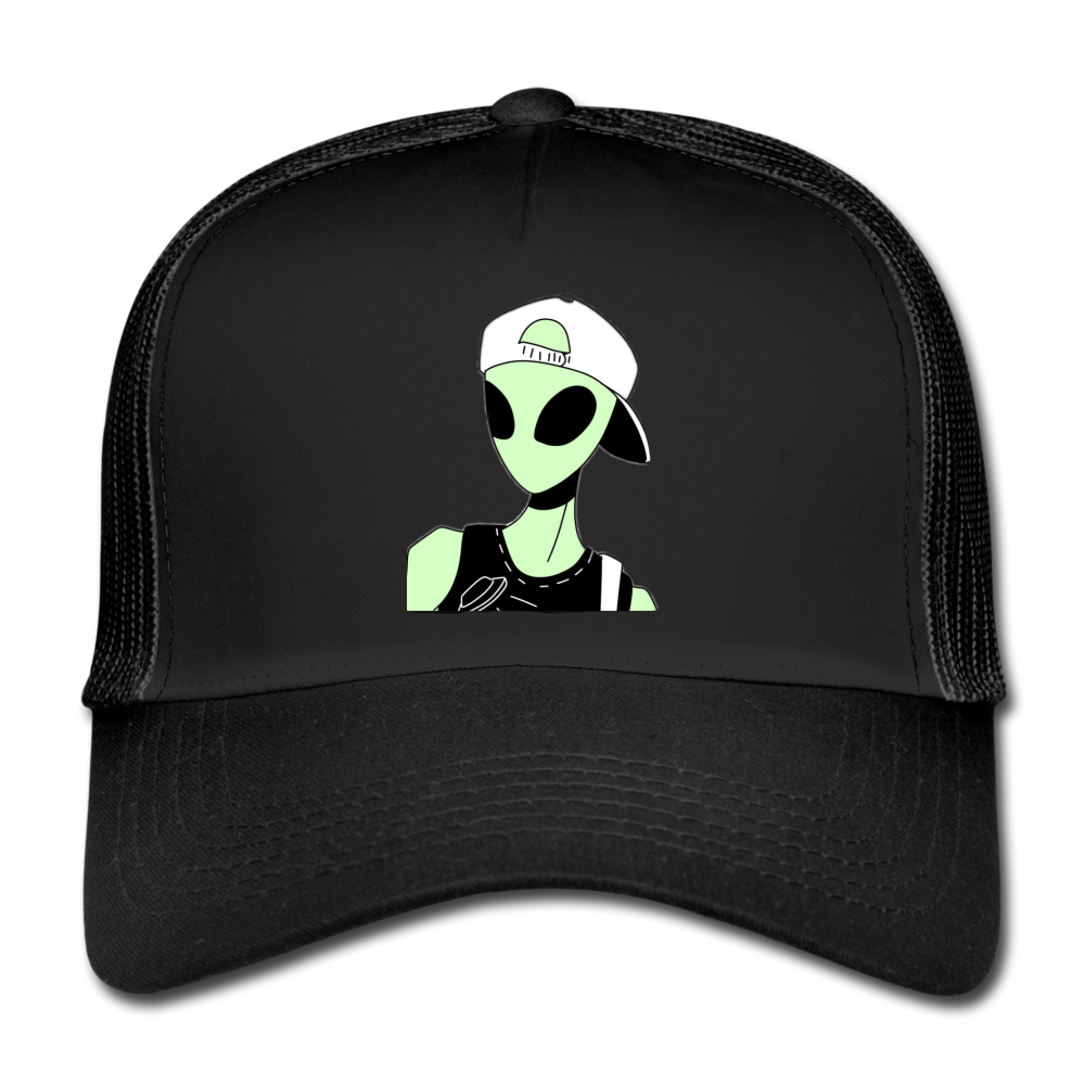 Gorra alien - negro/negro
