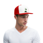 Gorra alien - blanco/rojo