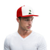 Gorra alien - blanco/rojo