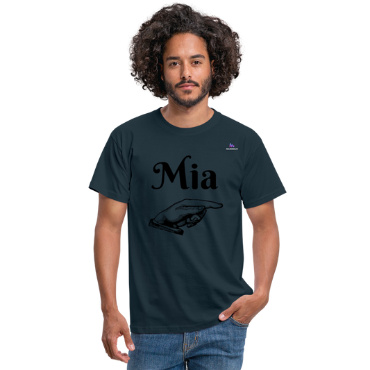 Camisa mia - azul marino