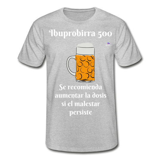 Camisa ibuprobirra - gris jaspeado