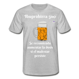 Camisa ibuprobirra - gris jaspeado