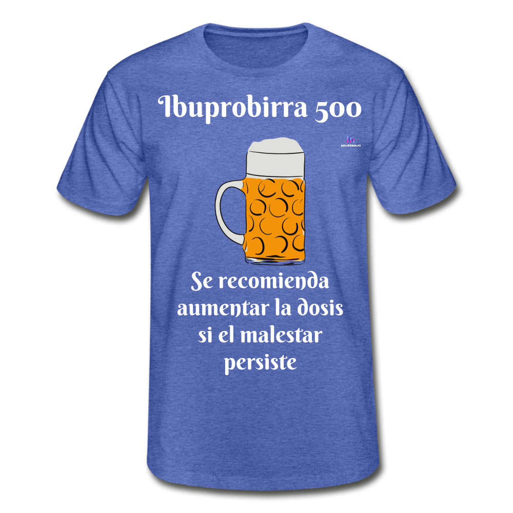 Camisa ibuprobirra - azul jaspeado