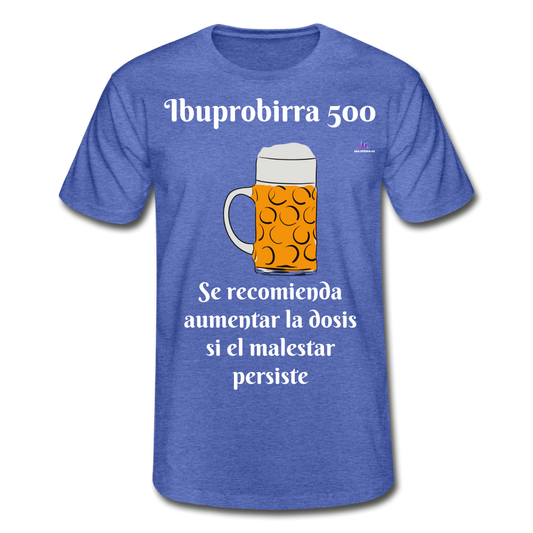 Camisa ibuprobirra - azul jaspeado