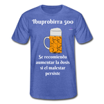 Camisa ibuprobirra - azul jaspeado