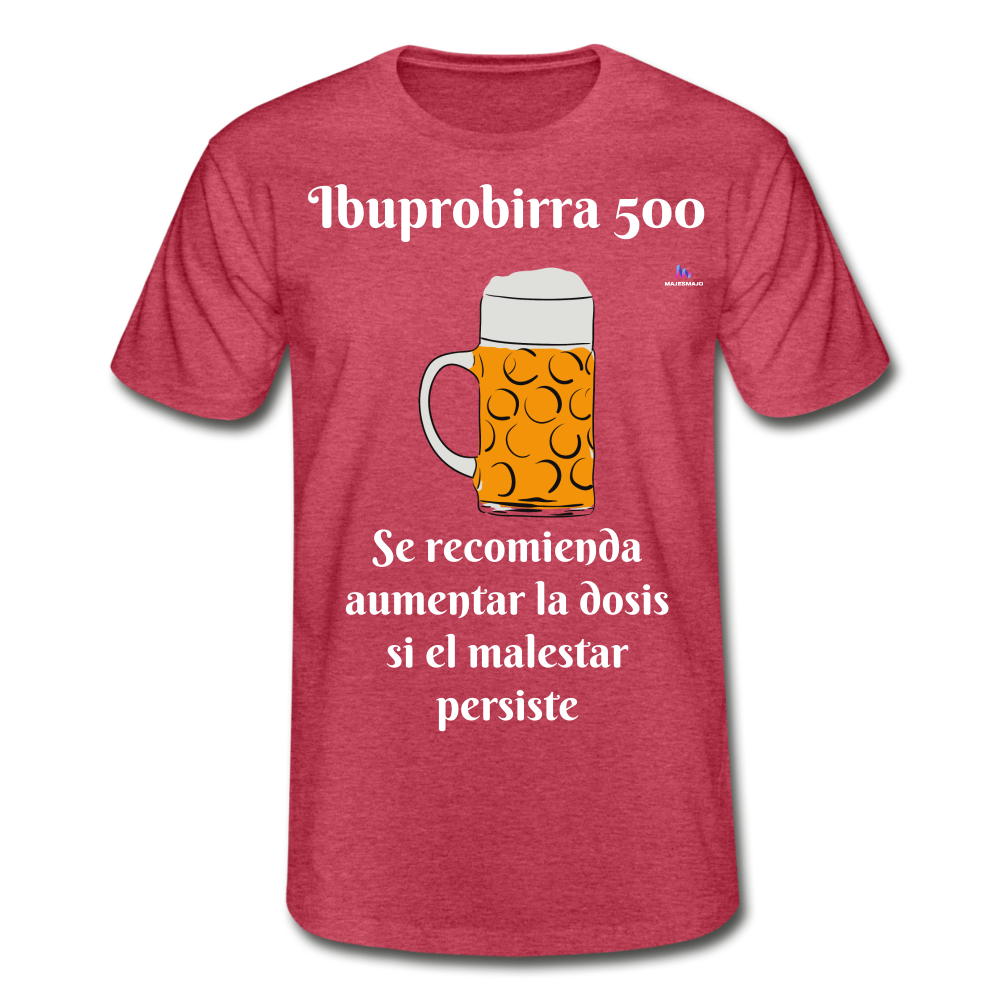 Camisa ibuprobirra - rojo salpicado