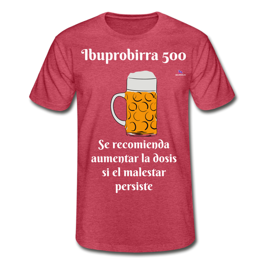 Camisa ibuprobirra - rojo salpicado