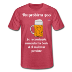 Camisa ibuprobirra - rojo salpicado