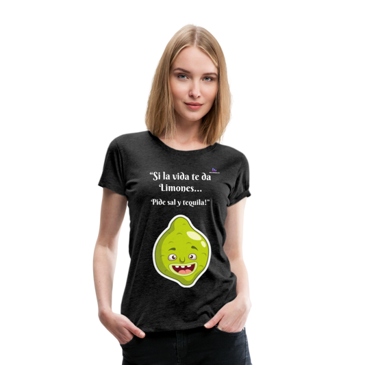 Camisa limones - antracita