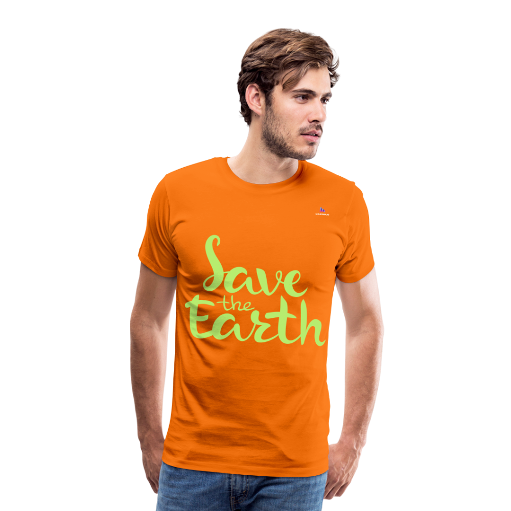 Camisa Save the earth - naranja