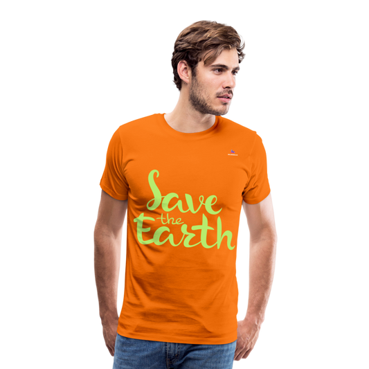 Camisa Save the earth - naranja