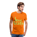 Camisa Save the earth - naranja