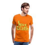 Camisa Save the earth - naranja