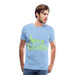 Camisa Save the earth - celeste