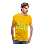 Camisa Save the earth - amarillo sol